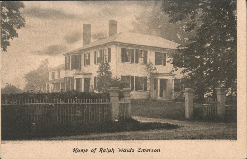 Home of Ralph Waldo Emerson Concord Massachusetts