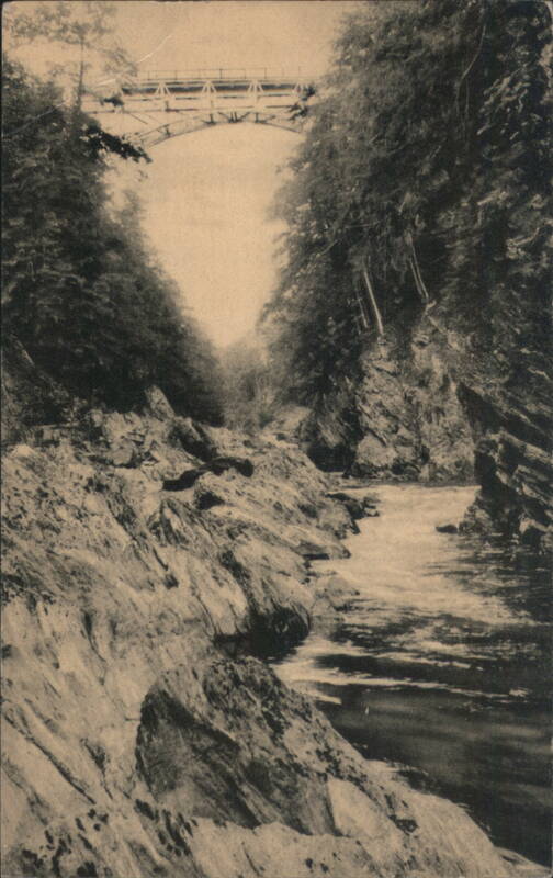 New Bridge over Quechee Gulf on U. S. Route No. 4 Vermont