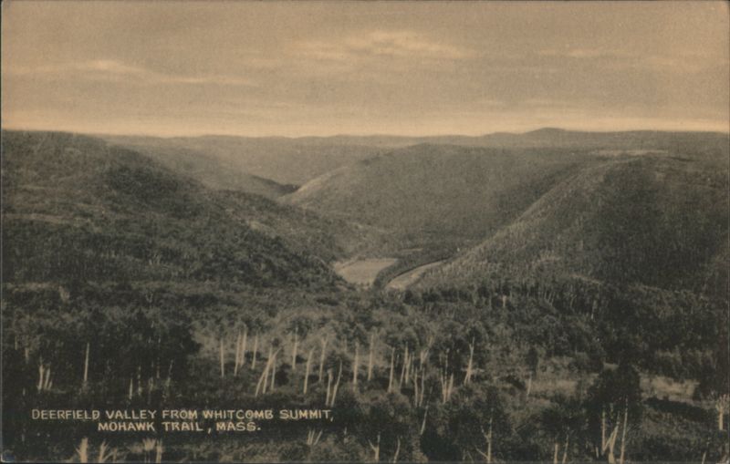 Deerfield Valley from Whitcomb Summit, Mohawk Trail Massachusetts