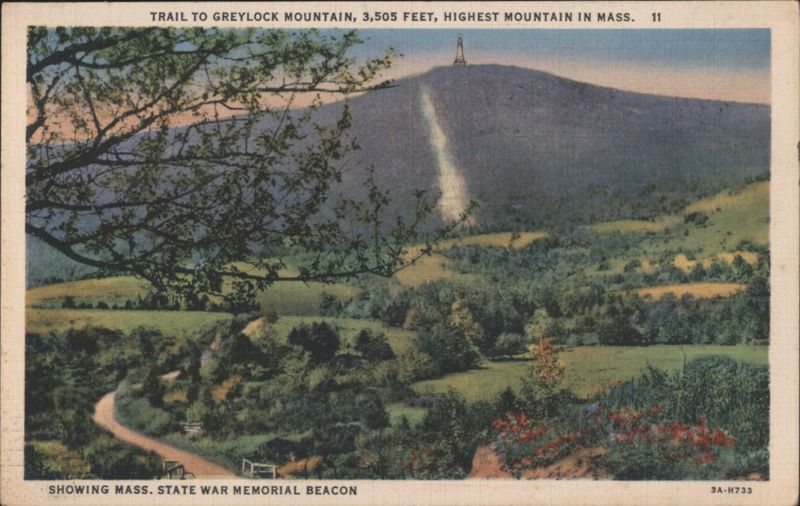 Mount Greylock, MA - State War Memorial Beacon & Trail Massachusetts
