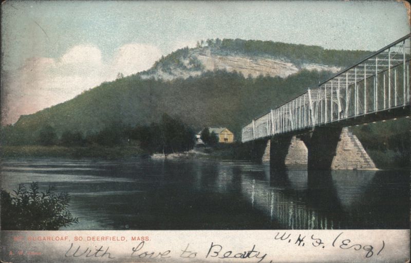 Mount Sugarloaf & Bridge, South Deerfield Massachusetts