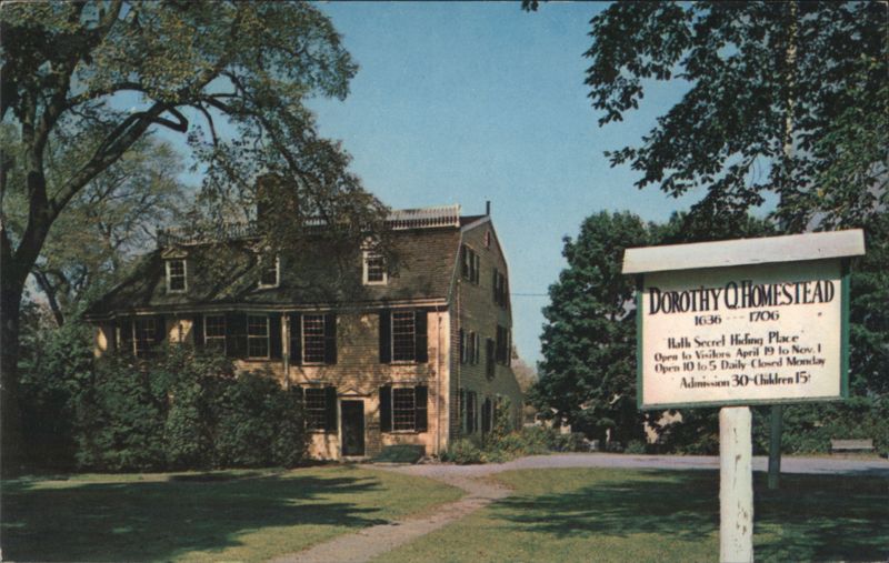 Dorothy Quincy Homestead, Colonial Home, Quincy MA Massachusetts