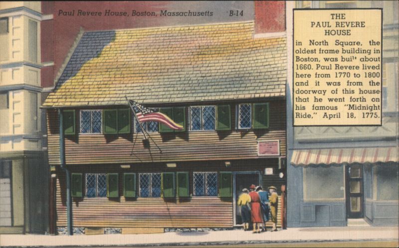Paul Revere House, Boston, Massachusetts