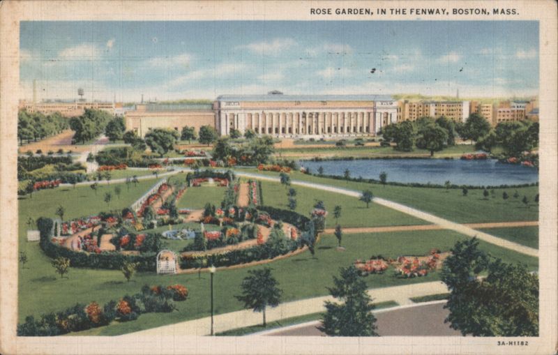 Rose Garden, The Fenway, Boston, Massachusetts