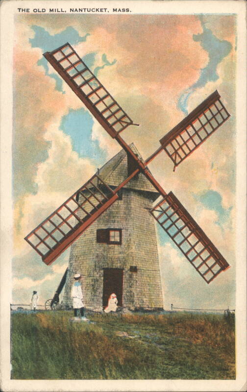 The Old Mill, Nantucket, MA Massachusetts