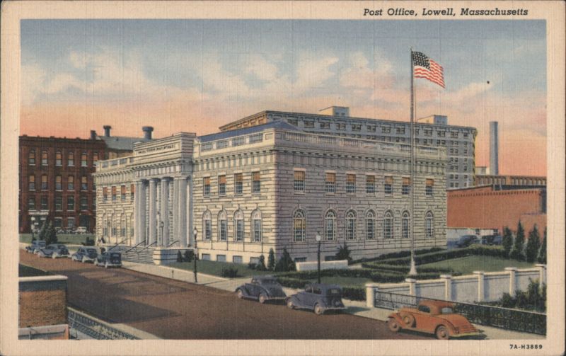 Post Office, Lowell, Massachusetts