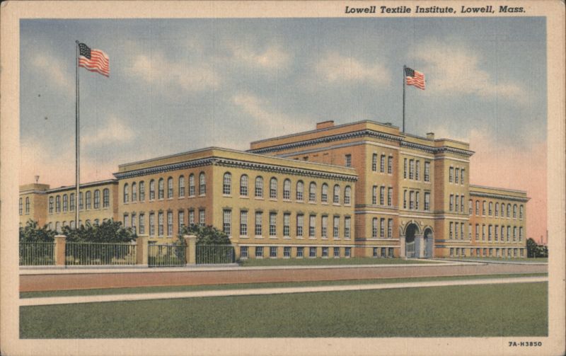 Lowell Textile Institute Building Massachusetts