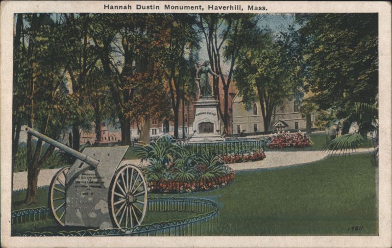 Hannah Dustin Monument, Haverhill, Mass. Massachusetts
