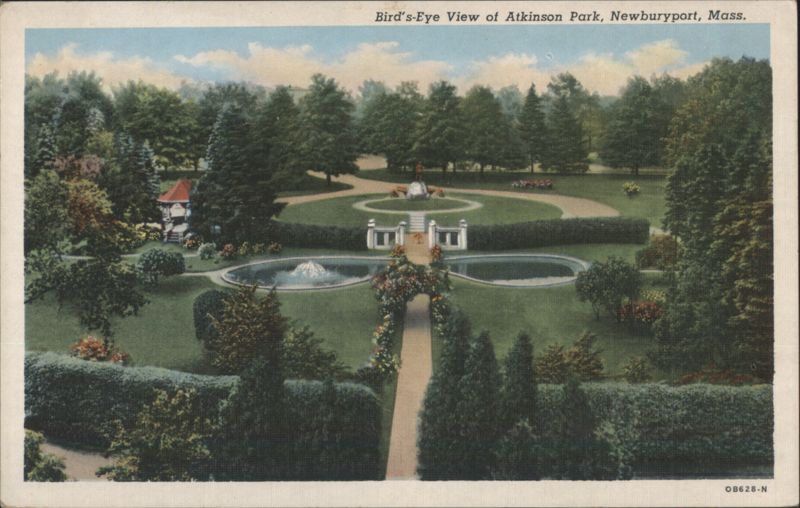 Bird's-Eye View of Atkinson Park Newburyport Massachusetts