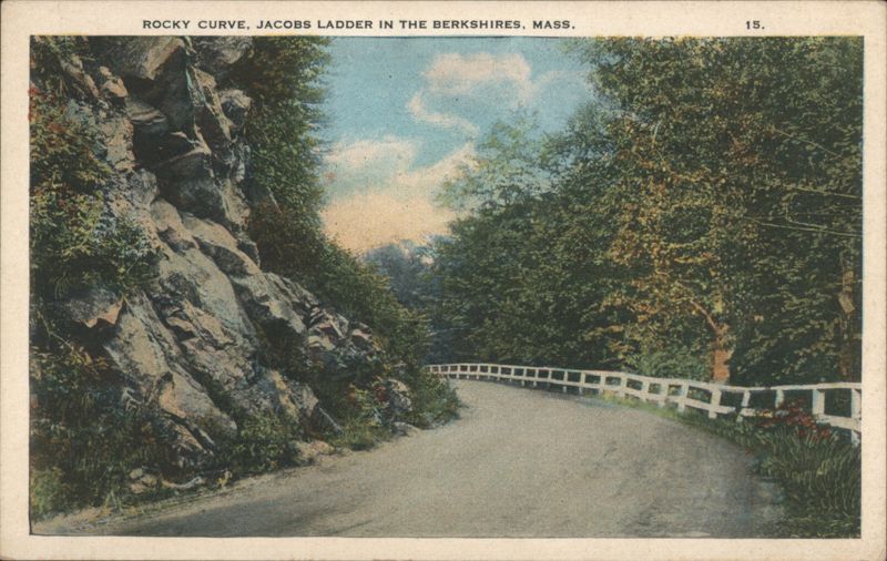 Rocky Curve, Jacobs Ladder in the Berkshires Massachusetts