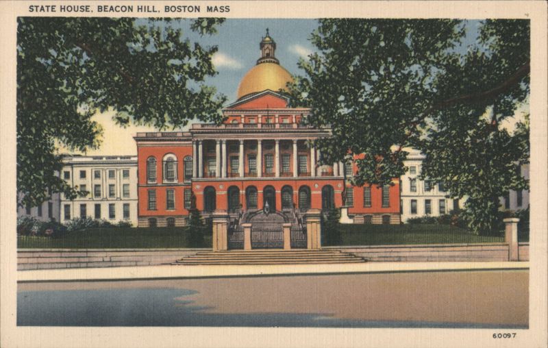 State House, Beacon Hill, Boston Massachusetts