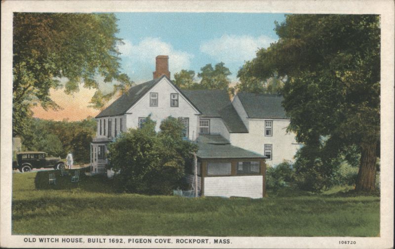 Old Witch House, Built 1692, Pigeon Cove, Rockport Massachusetts