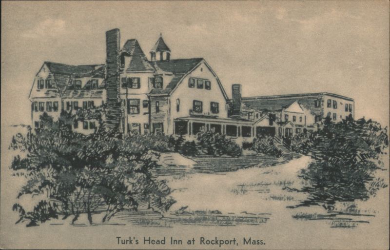 Turk's Head Inn at Rockport, Mass. Massachusetts