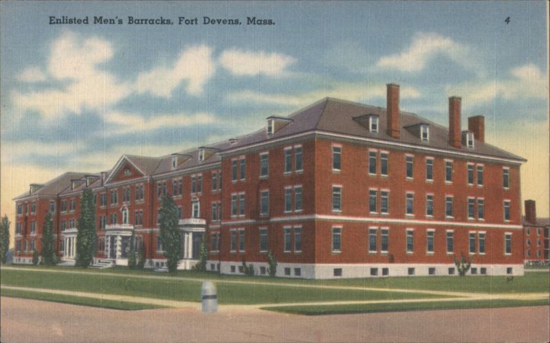 Enlisted Men's Barracks, Fort Devens, MA Massachusetts