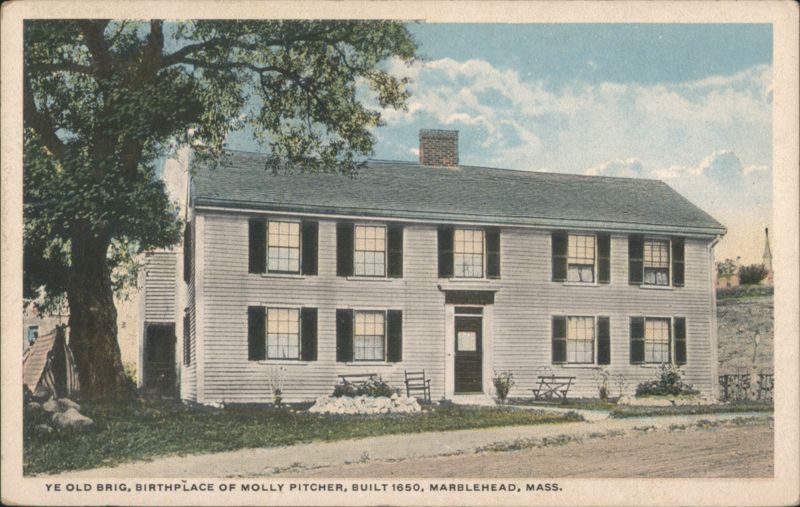 Ye Old Brig, Birthplace of Molly Pitcher Marblehead Massachusetts