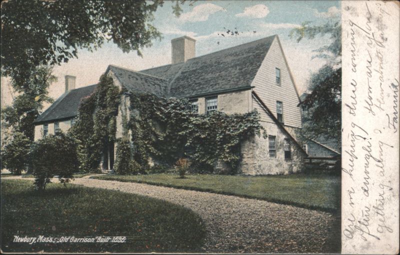 Newbury Old Garrison Built 1652 Massachusetts