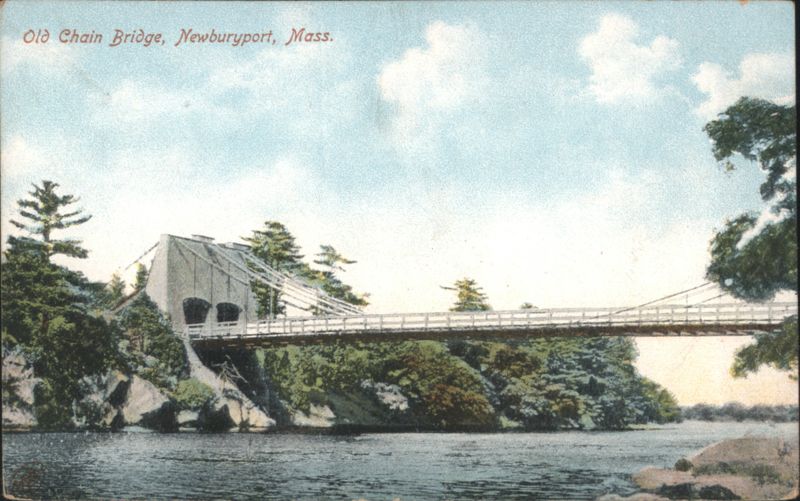 Old Chain Bridge, Newburyport Massachusetts