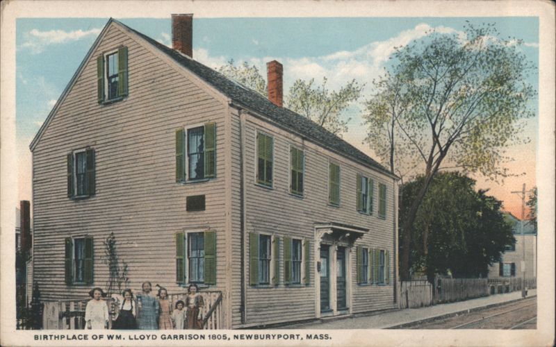 Birthplace of Wm. Lloyd Garrison, Newburyport Massachusetts