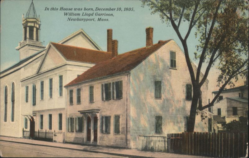 William Lloyd Garrison Birthplace, Newburyport, MA Massachusetts