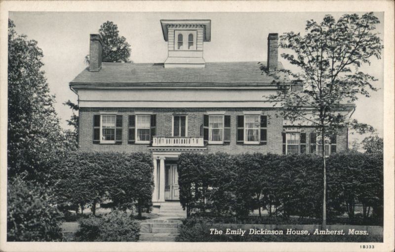 The Emily Dickinson House Amherst Massachusetts