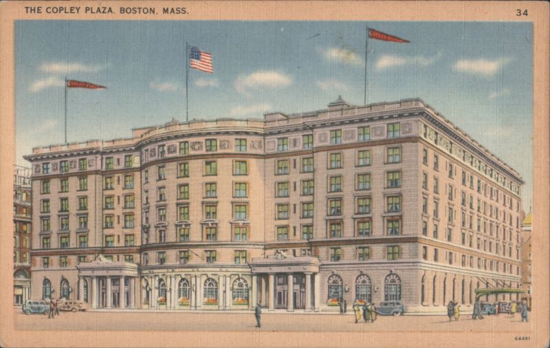 The Copley Plaza Hotel, Boston, MA Massachusetts