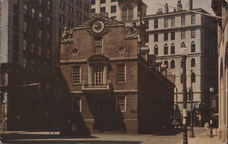 Old State House, Boston - Site of Boston Massacre Massachusetts