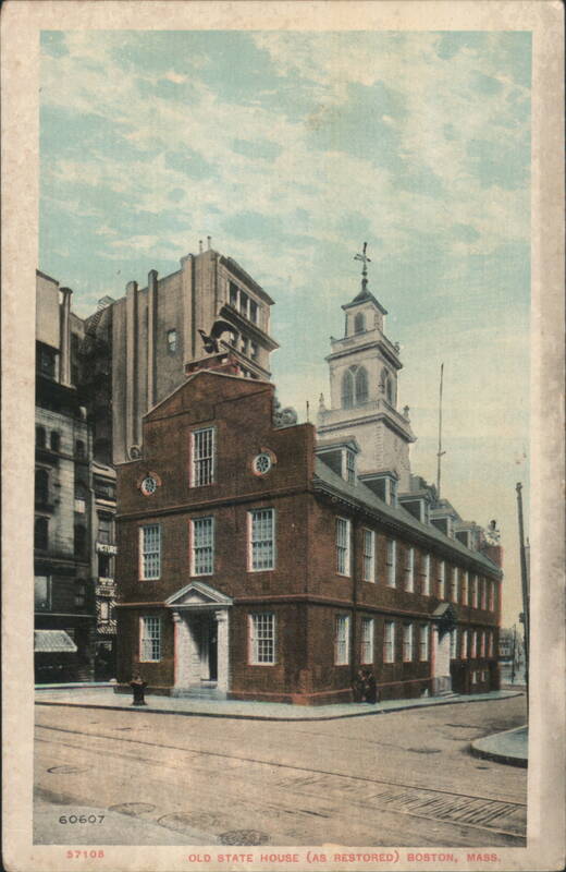 Old State House (as Restored), Boston Massachusetts