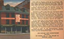 Union Oyster House, Boston, MA - Oldest Restaurant Postcard