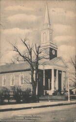 Congregational Church, Danvers, Massachusetts Postcard