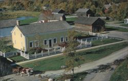 Upper Canada Village - French-Robertson House, Crysler Store Postcard