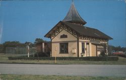 Old Chatham Railroad Station Museum Postcard