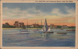 Lewis Bay and Englewood Beach, Cape Cod Postcard