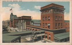 North Station, Boston, MA Postcard