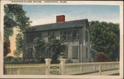 Hancock-Clark House Postcard