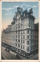 Parker House, Boston, Mass. Postcard
