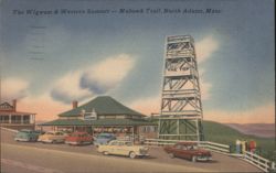 The Wigwam & Western Summit - Mohawk Trail Postcard