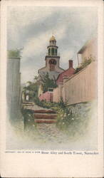 Stone Alley and South Tower Postcard