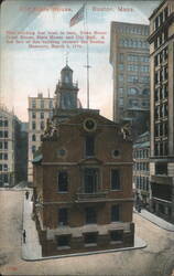 Old State House, Boston, Mass. Postcard