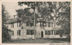Buckman Tavern, Lexington, MA Postcard