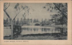 Agassiz Bridge, Fenway Postcard
