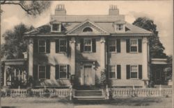 Longfellow House, Cambridge, MA Postcard