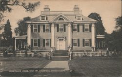 Longfellow House, Cambridge, Massachusetts Postcard