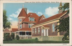Chapel and Main Building, Greylock Rest Postcard