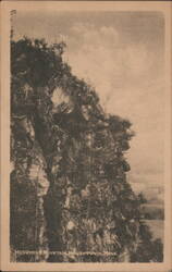 Monument Mountain, Housatonic, MA Postcard