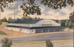 Sports Arena - Fort Devens, MA Postcard