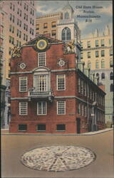 Old State House, Boston, MA Postcard