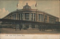 South Station, Boston Postcard