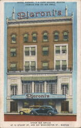 Hotel Pieroni, 7-8 Park Square, Famous Sea Grill Postcard