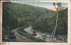 PICTURESQUE VIEW, COLD RIVER AND MOHAWK TRAIL Postcard