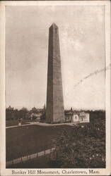 Bunker Hill Monument, Charlestown Postcard